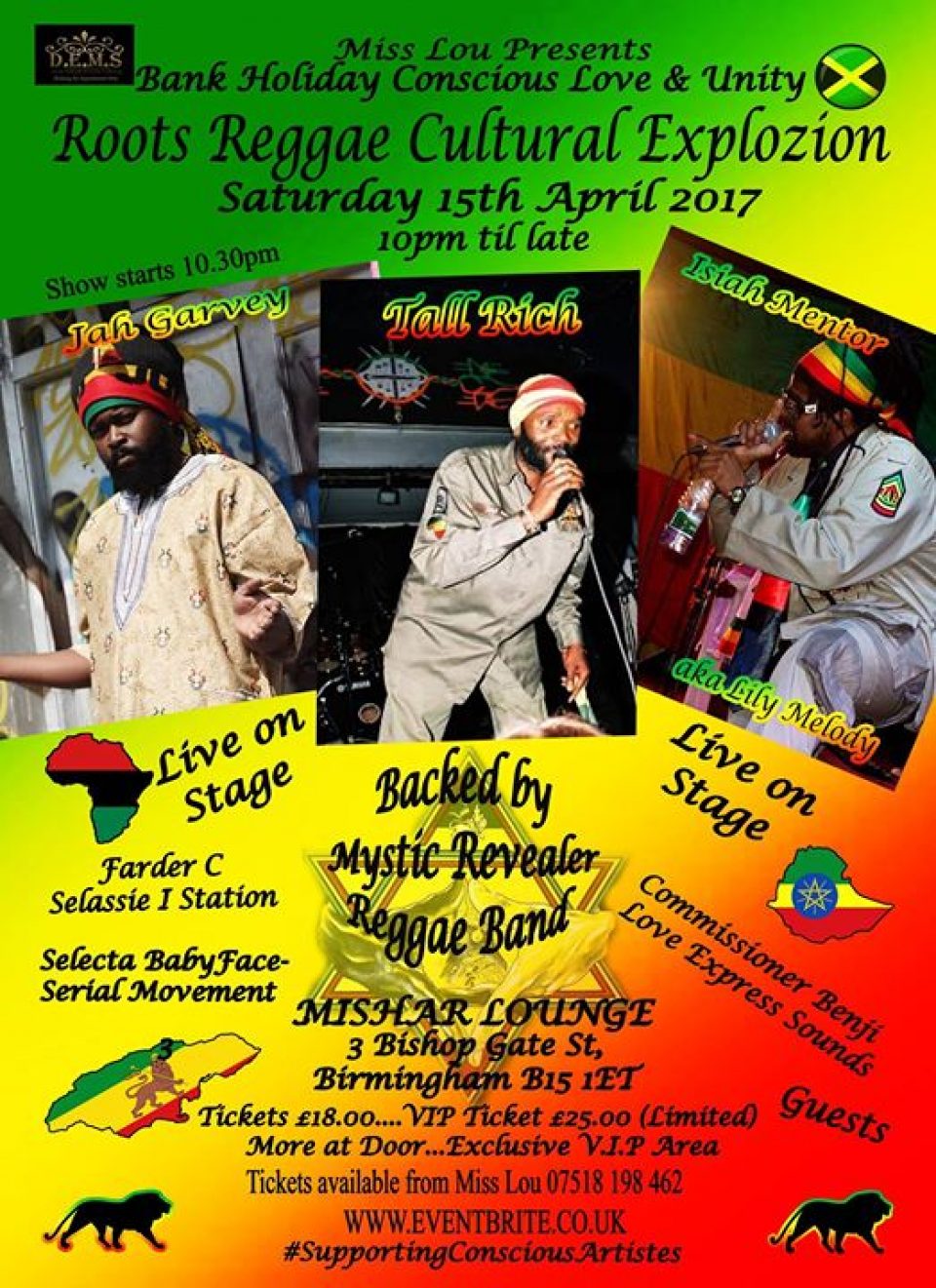ROOTS REGGAE CULTURAL EXPLOZION