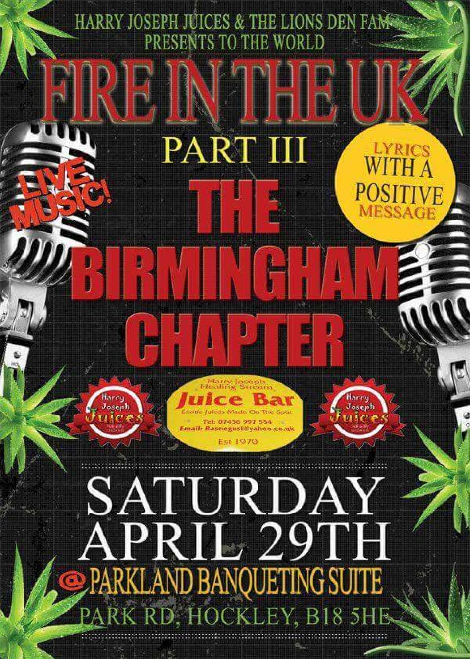 FIRE IN THE UK PART.3 (THE BIRMINGHAM CHAPTER)