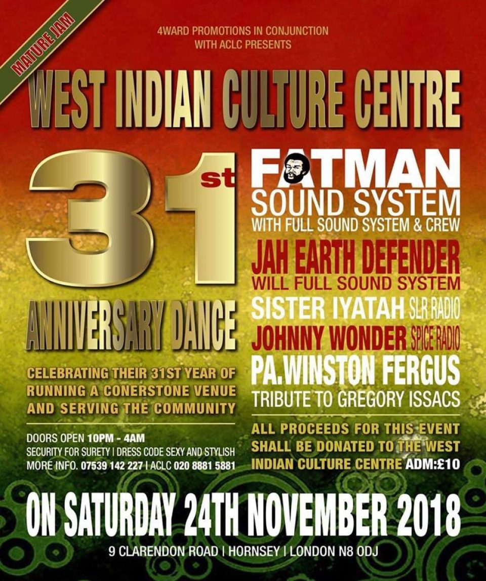 WEST INDIAN CULTURE CENTRE